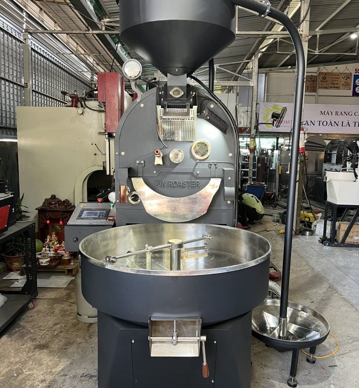 MÁY RANG CÀ PHÊ 15KG/MẺ, BÁN HOT AIR, TỰ ĐỘNG (S15AUTO) MÁY RANG CÀ PHÊ 15KG/MẺ, BÁN HOT AIR, TỰ ĐỘNG (S15AUTO)