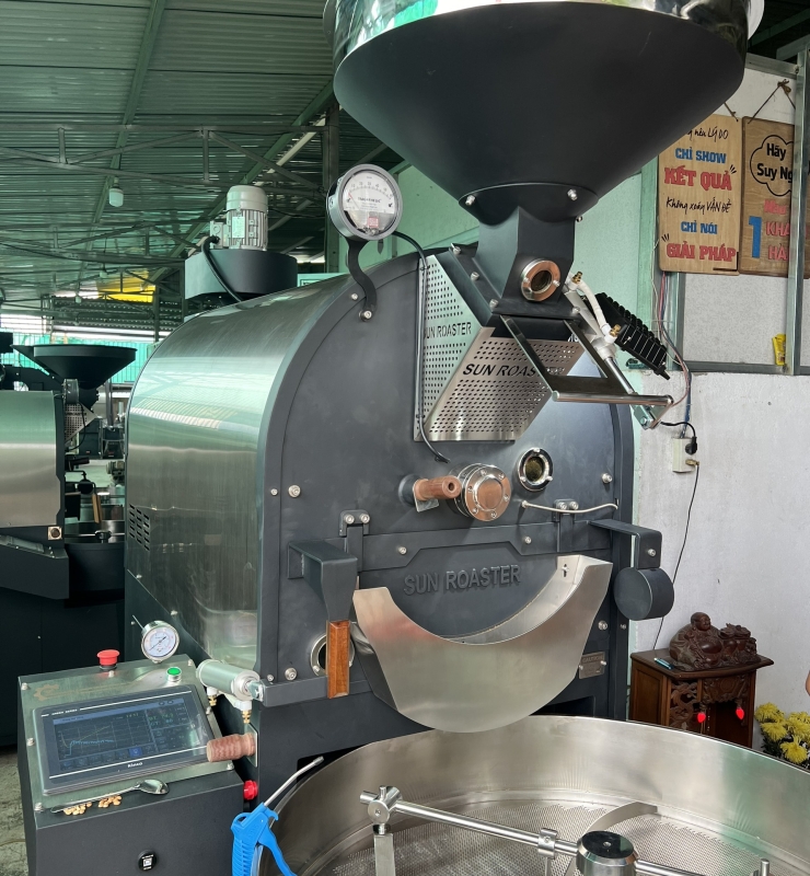 MÁY RANG CÀ PHÊ 30KG/MẺ, BÁN HOTAIR, TỰ ĐỘNG (S30AUTO) MÁY RANG CÀ PHÊ 30KG/MẺ, BÁN HOTAIR, TỰ ĐỘNG (S30AUTO)
